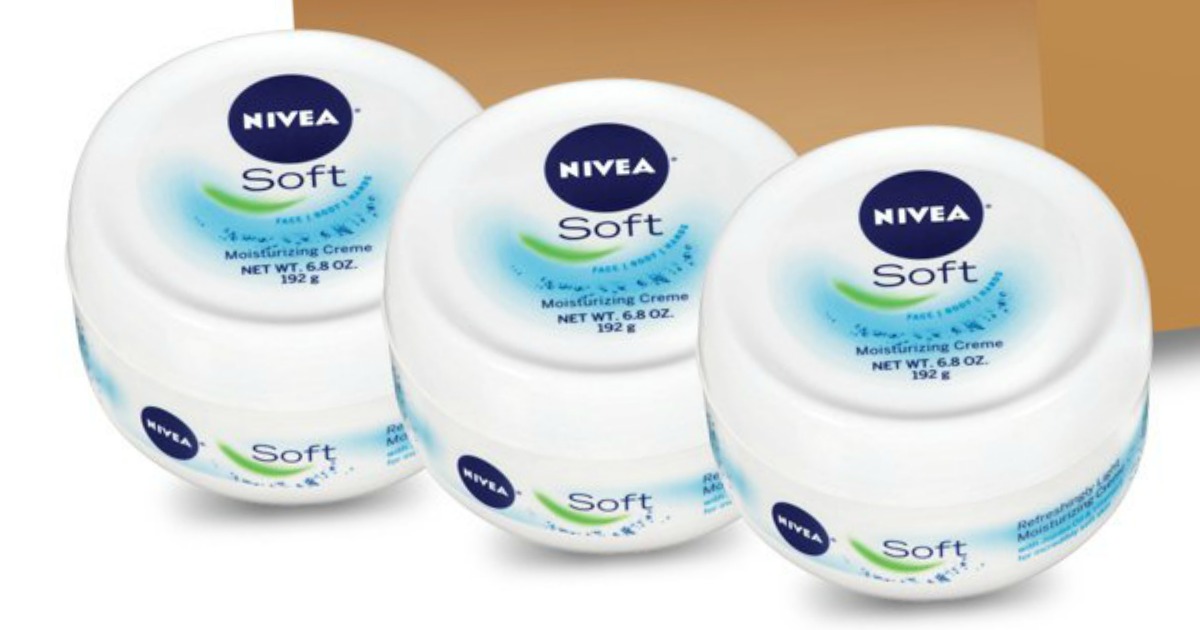 NIVEA Soft Moisturizing Crème 3Pack Just 9 Shipped at Amazon (Only 3