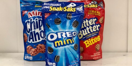 Nabisco Snak-Saks as Low as 72¢ Each at Target (Regularly $2.19)