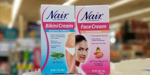 New $1 Nair Coupon = Bikini Creams Only $1.90 Each at Rite Aid + More