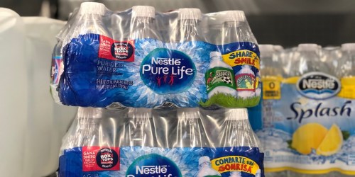 New $1/2 Nestlé Pure Life Water Coupon = 12-Packs Only $1.48 Each at Walmart