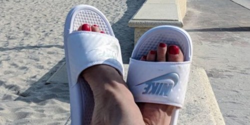 Nike Women’s Benassi Sandals Only $15 on Amazon
