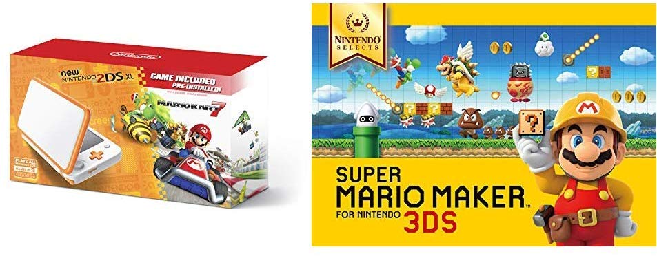 Nintendo 2DS with Super Mario MAker