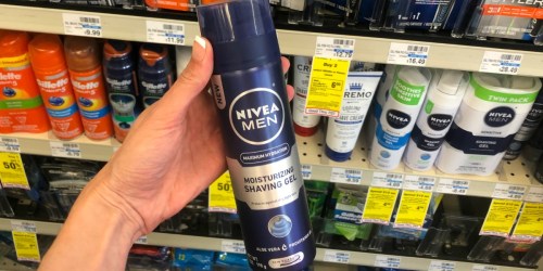 Three Nivea Men’s Shaving Gel Only $4.07 After CVS Rewards (Just $1.36 Each)