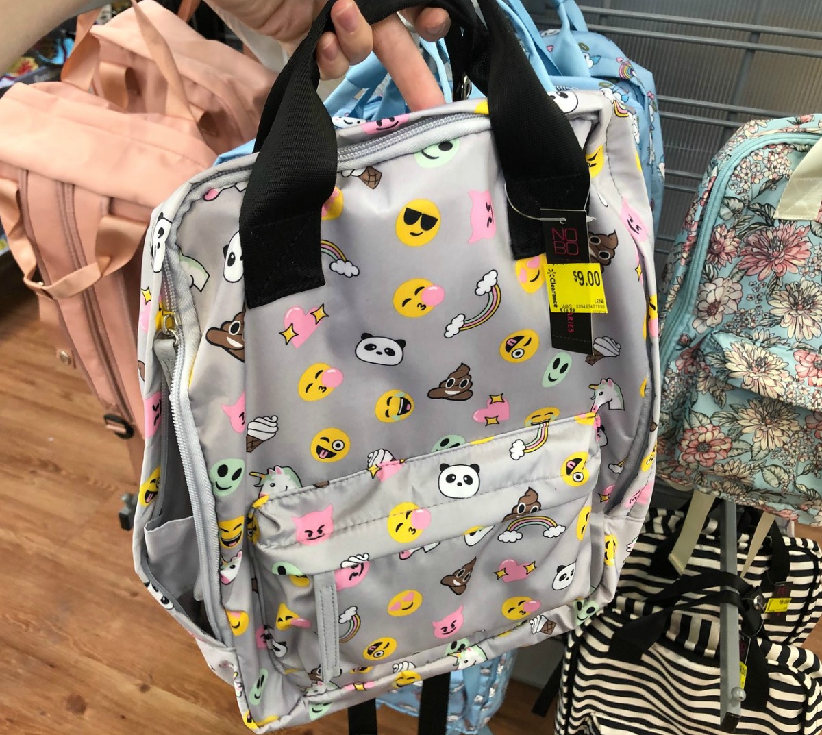 emoji backpack walmart