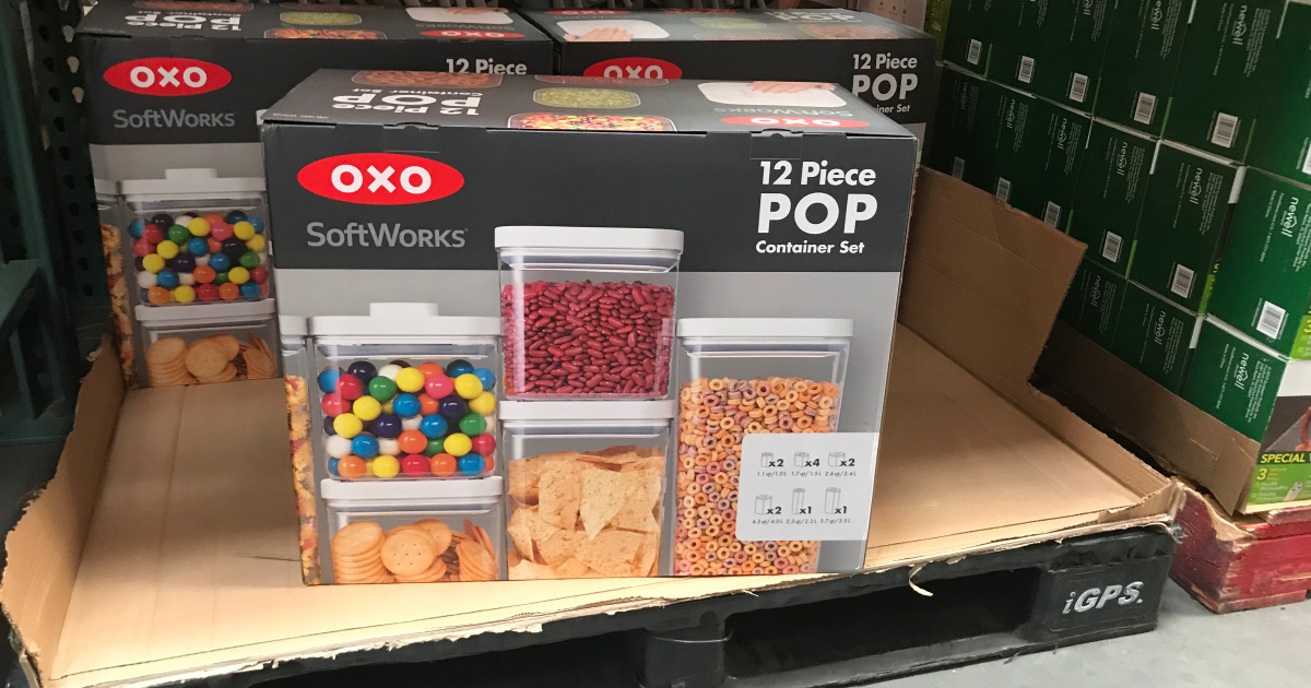 OXO POP 2.6qt Airtight Food Storage Container 2.6 qt