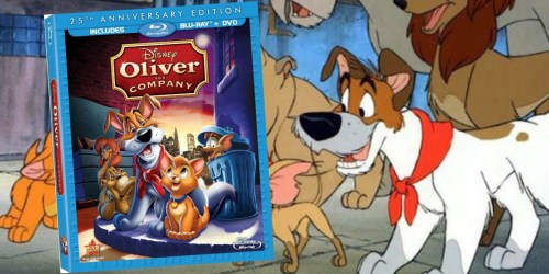 Disney’s Oliver & Company 25th Anniversary Edition Blu-ray + DVD Only $5 at Amazon