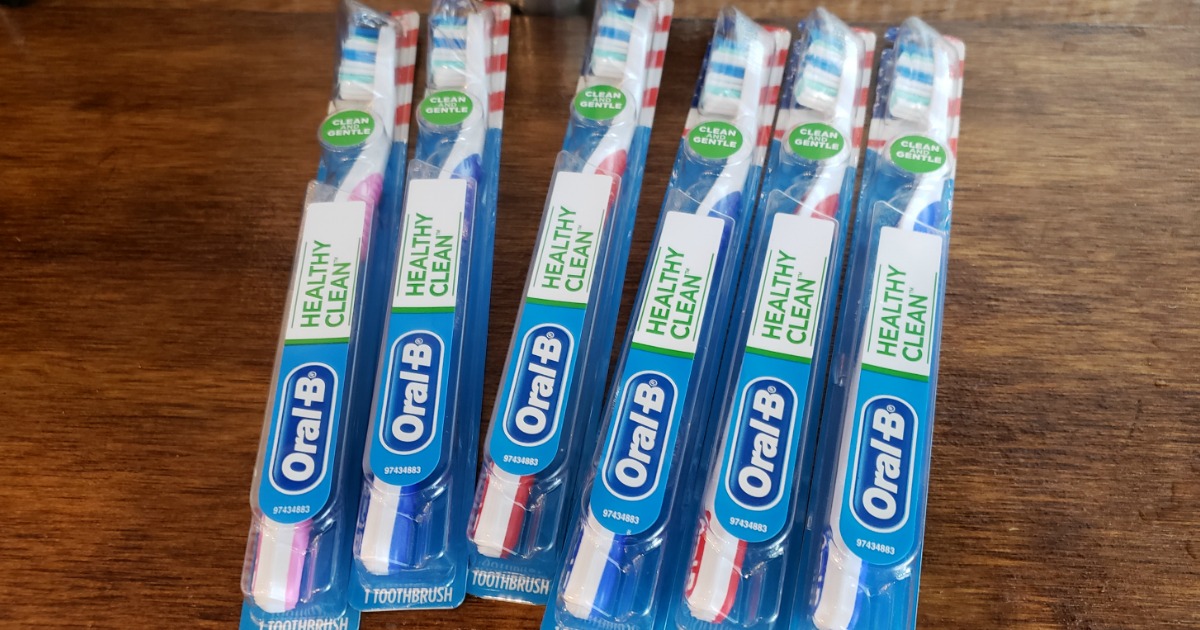 Six FREE Oral-B Healthy Clean Toothbrushes After CVS Rewards