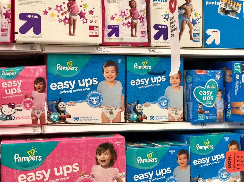 Pampers Easy Up Box Diapers at Target