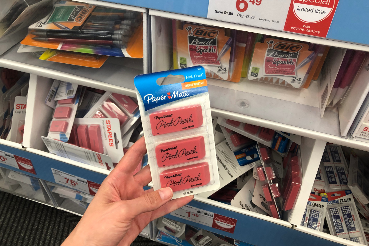 PaperMate erasers