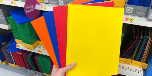 15¢ Pocket Folders at Walmart