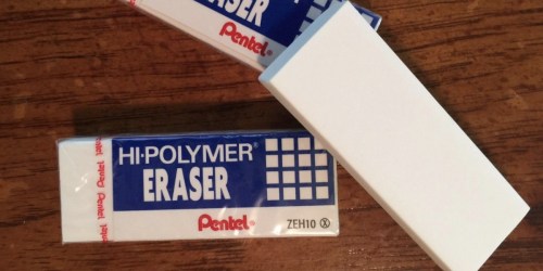 Pentel Hi-Polymer Block Erasers 14-Pack Only $4.99 at OfficeDepot/Office Max.com