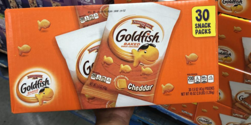 Amazon Prime: Pepperidge Farms Goldfish Crackers 30-Count Only $5.98 Shipped – Just 19¢ Per Bag
