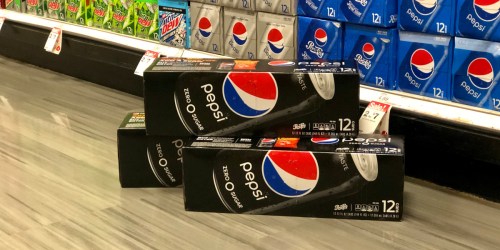 Pepsi ZERO 12-Packs Just $2 Each After Cash Back & Target Gift Card