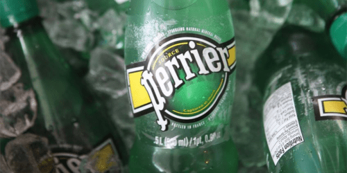 Perrier Sparkling Water 24-Pack Bottles Only $9.44 (Just 39¢ Each)