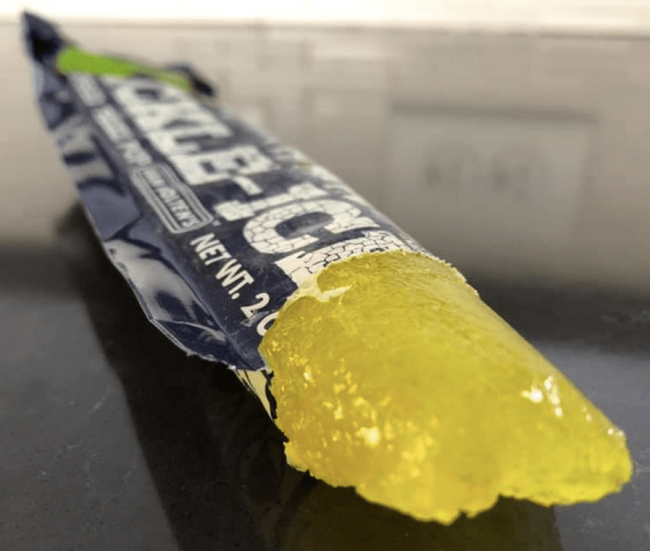 Van Holtens Pickle Ice Freeze Pop open