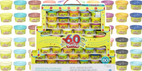 Play-Doh 60th Anniversary 60ct Pack Only $14.99 at Walmart (Regularly $30)