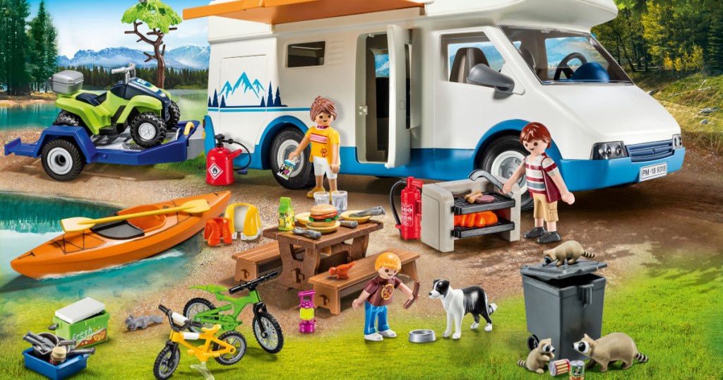 playmobil camping adventure playset