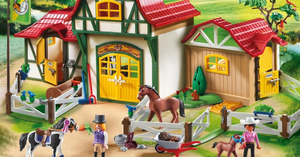 playmobil farm playset