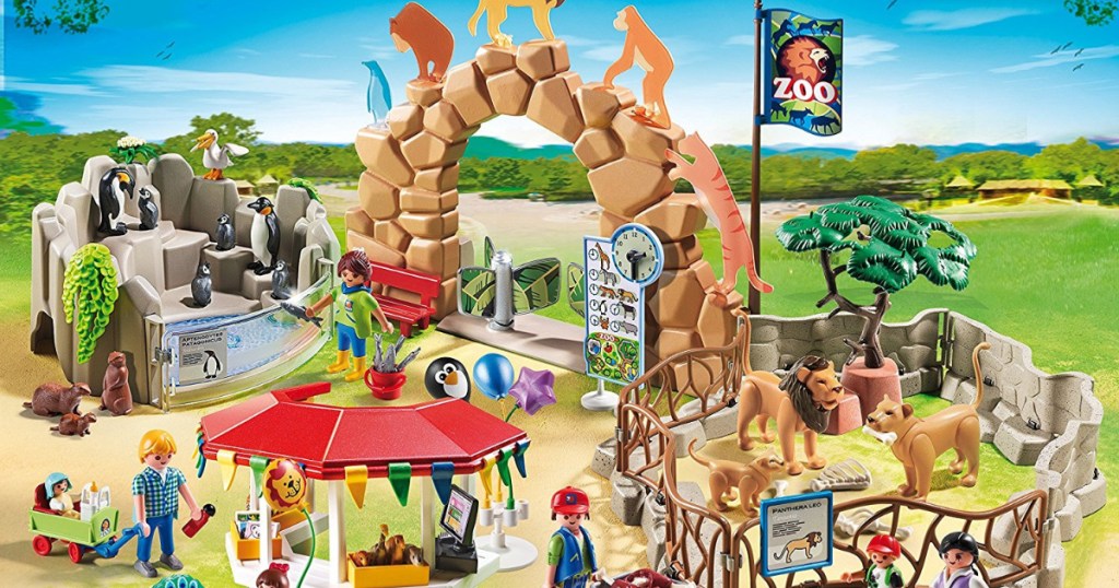 playmobil zoo playset