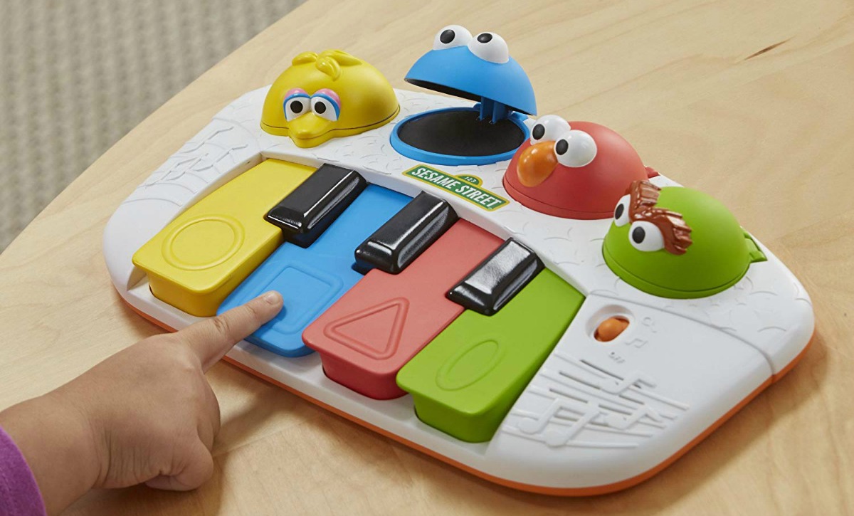 sesame street piano toy