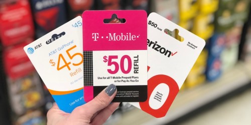 FREE $10 Target Gift Card w/ Select $50+ Prepaid Mobile Card Purchase