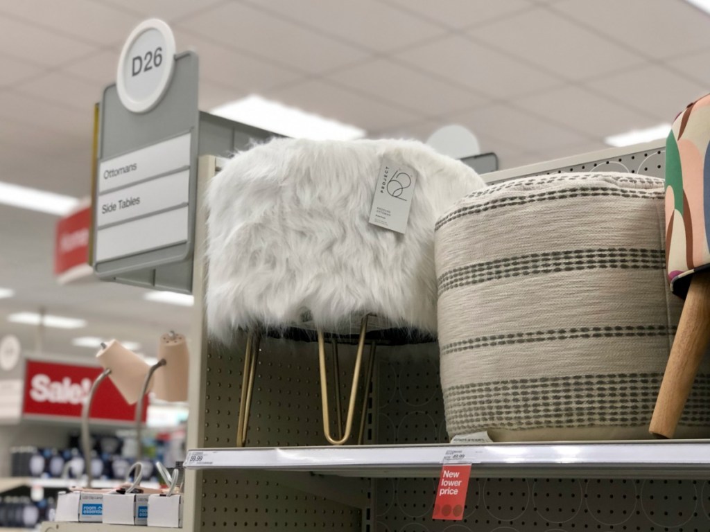 25 Off Project 62 Faux Fur Ottoman at