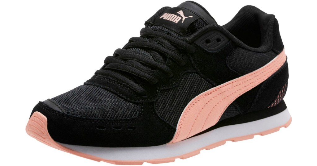 Puma Vista Shoes in black and pink