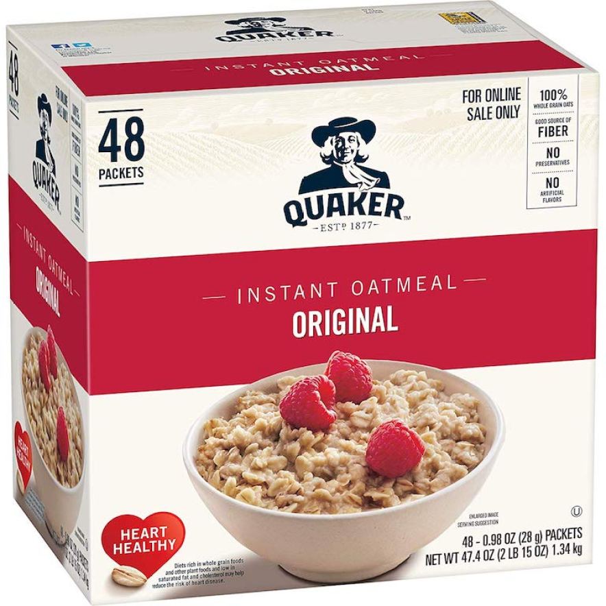 Amazon Prime: Quaker Instant Oatmeal 48-Count as Low as $7 Shipped ...