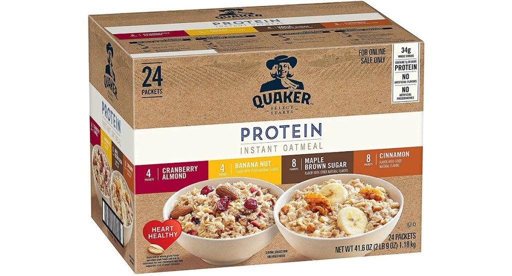 Quaker Protein Instant Oatmeal