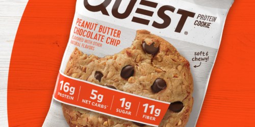 Quest Nutrition Protein Cookies 12-Pack Only $8 Shipped (Just 67¢ Each)