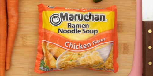 Maruchan Ramen Noodle Soup 24-Count as Low as $3.84 Shipped on Amazon (Just 16¢ Per Pack)