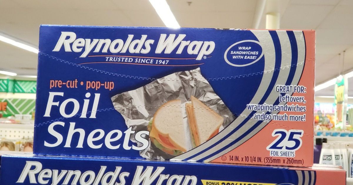 Amazing Reynolds Wrap with New Cutting Feature 