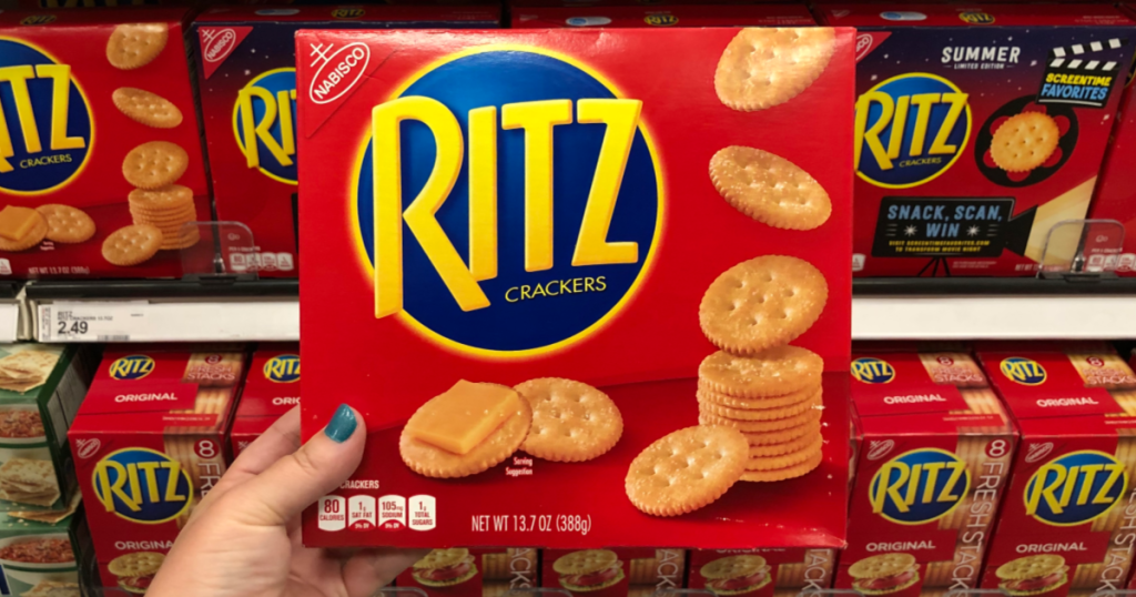 Ritz Crackers Only 99¢ After Cash Back at Target