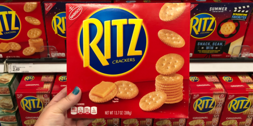 Ritz Crackers Only 99¢ After Cash Back at Target