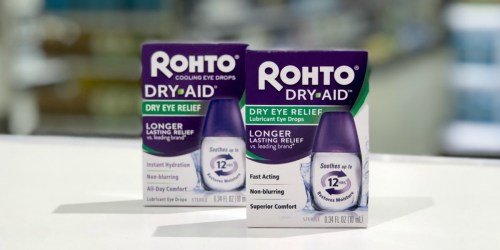 New $5/1 Rohto Coupon = Eye Drops Just $3.32 Each at Target Starting 8/2 (Regularly $10)