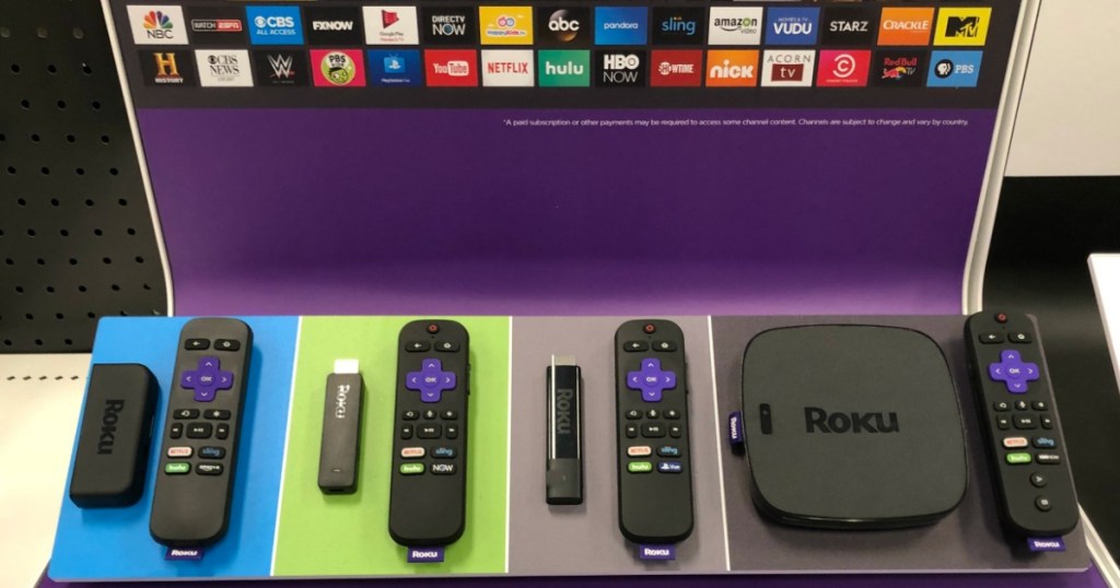 roku streaming devices