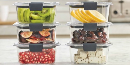 Rubbermaid Brilliance Food Storage Container 10-Piece Set Only $16.29 (Regularly $23)