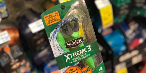 High Value $4/1 Schick Disposable Razors Coupon = as Low as 32¢ at CVS + More