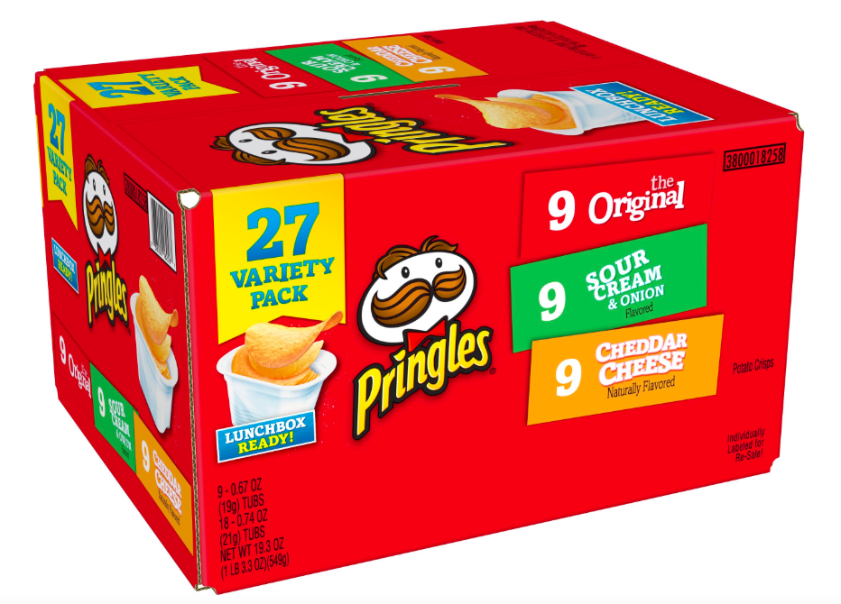 Pringles 27-Cup Variety Pack Only $5 at Walmart.com • Hip2Save