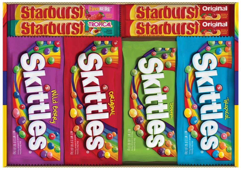 Skittles and Starburst variety pack