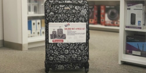 American Tourister 4-Piece Spinner Luggage Set Possibly Only $51.99 at Kohl’s