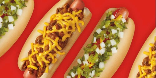 Celebrate National Hot Dog Day | Sonic Drive-In All-American or Chili Cheese Coney Dog ONLY $1
