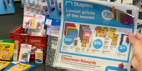 $5-$1000 Staples Mystery Reward (Check Your Inbox) – Valid In-Store Only