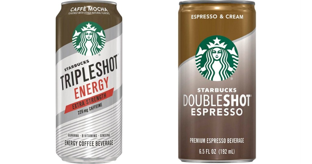 Starbucks Tripleshot and Doubleshot Drinks