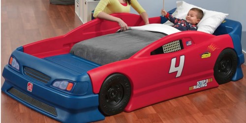 Step2 Stock Car Convertible Toddler to Twin Bed Just $149.99 on Walmart.com (Regularly $400)