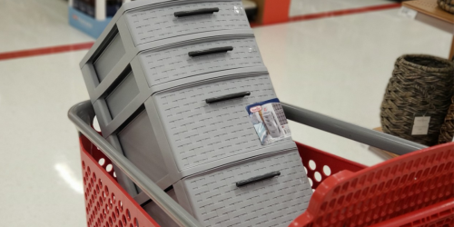 Sterilite 4-Drawer Weave Storage Towers Only $10.29 Each + More at Target.com