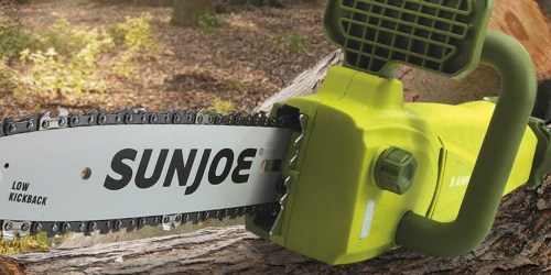 Sun Joe 10″ Electric Convertible Pole Chain Saw Only $51.99 Shipped at Amazon (Regularly $180)