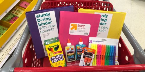Up & Up 24-Count Crayons Only 29¢ at Target + More School Supply Deals