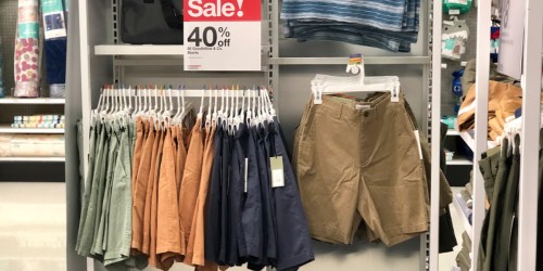Up to 40% Off Goodfellow & Co Men’s Shorts, Tees & Tanks at Target