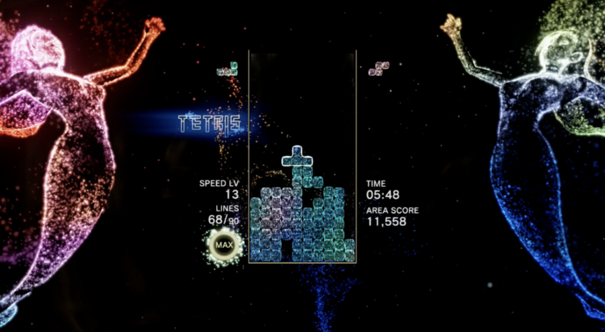Tetris Effect Game visual effects